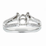 Ritani Platinum & Diamond Engagement Ring