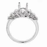 Natalie K. 14K White Gold & Diamond Engagement Ring