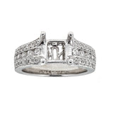 Natalie K. 14K White Gold & Diamond Engagement Ring