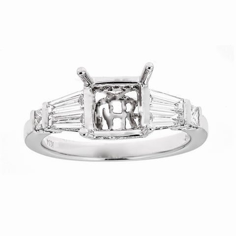 Natalie K. 14K White Gold & Diamond Engagement Ring