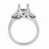Platinum and Diamonds Engagement Ring