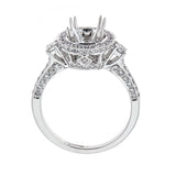 Natalie K 18k White Gold and Diamonds Engagement Ring