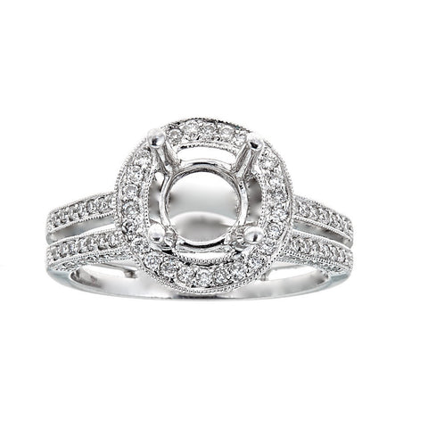 Natalie K 18k White Gold and Diamonds Engagement ring