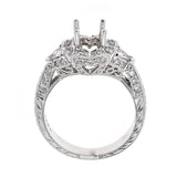 Natalie K. 14K White Gold & Diamond Engagement Ring