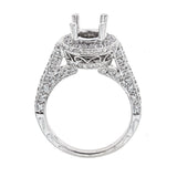 Natalie K. 14K White Gold & Diamond Engagement Ring