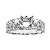 Natalie K 18k White Gold and Diamonds Engagement Ring