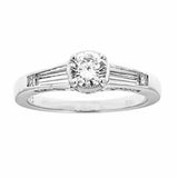 Natalie K 18k White Gold & Diamonds Engagement Ring