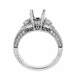 Natalie K 14k White Gold & Diamonds Engagement Ring