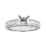 Natalie K 18k White Gold & Diamonds Engagement Ring