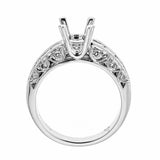 Natalie K 18k White Gold & Diamonds Engagement Ring