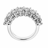 14k White Gold and Diamonds Ring