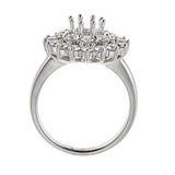 Classic 14K White Gold & Diamond Engagement Ring