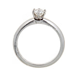 Six-Prong Solitaire Engagement Ring in Platinum