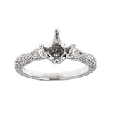 Natalie K. 14K White Gold & Diamond Engagement Ring