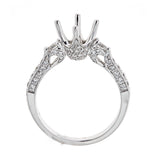 Natalie K. 14K White Gold & Diamond Engagement Ring