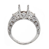 Natalie K. 18K White Gold & Diamond Engagement Ring