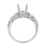 Natalie K. 14K White Gold Engagement & Wedding Ring Set