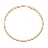 Natalie K. 14K Yellow Gold & Diamond Bangle Bracelet