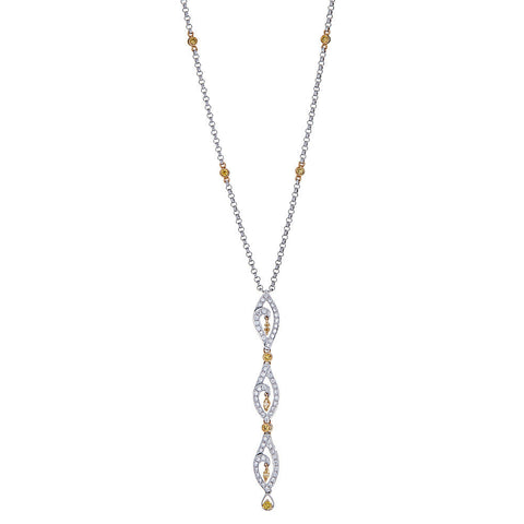 Natalie K. 14K White Gold & Diamond Necklace