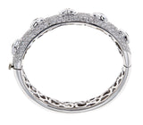 18k White Gold and Diamonds Bracelet