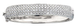 18k White Gold and Diamond Bracelet