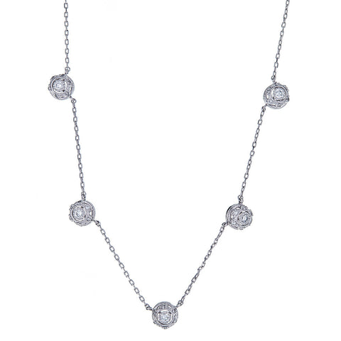 Tacori Platinum & Diamond Necklace