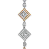 Natalie K Diamond Bracelet in Platinum & 18K Rose Gold