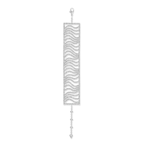ZYDO Diamond Bracelet in 18K White Gold